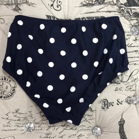 Kate Spade New York High Waisted Bikini Bottom - Picture 5 of 6